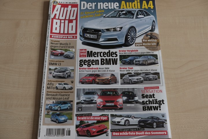 Deckblatt Auto Bild (28/2013)